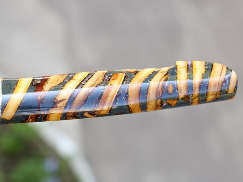 Ніж - "Смугастий" 140 - 95Х18/Бивень Мамонта