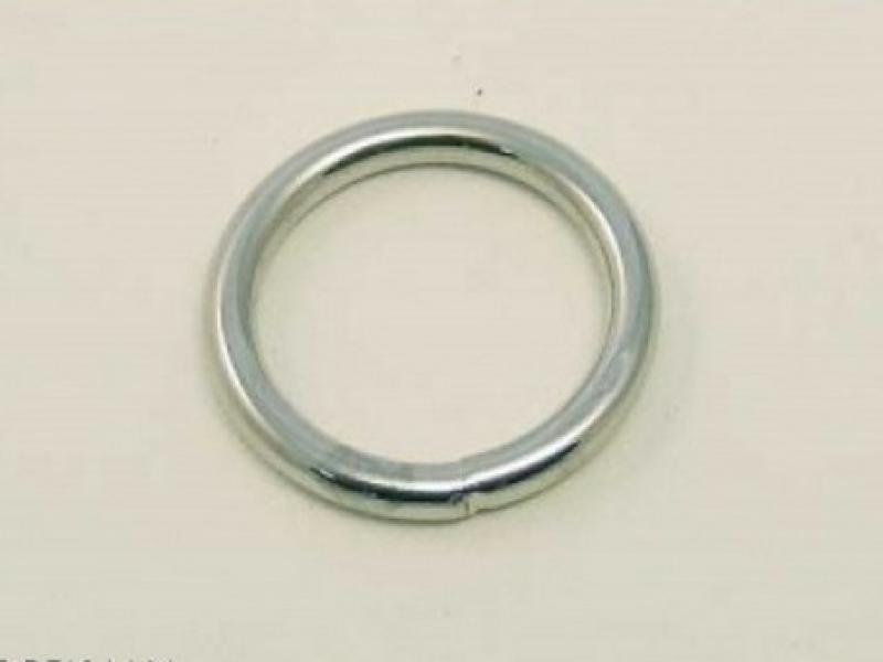 Кільце металеве, нікель, 16 мм