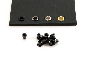 Люверси для Кайдексу 7/8 мм - 3/16" (4,7мм), чорні (100 шт.)