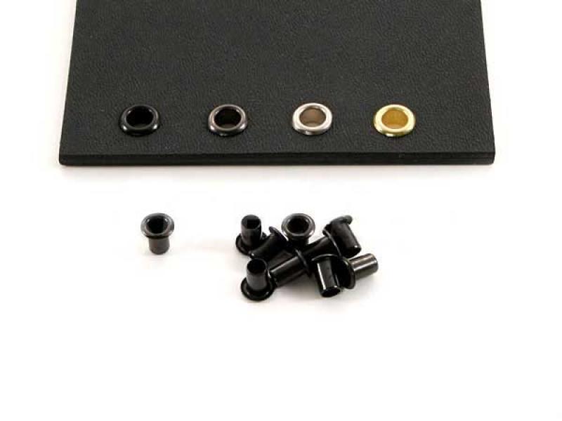 Люверси для Кайдексу 7/8 мм - 3/16" (4,7мм), чорні (100 шт.)