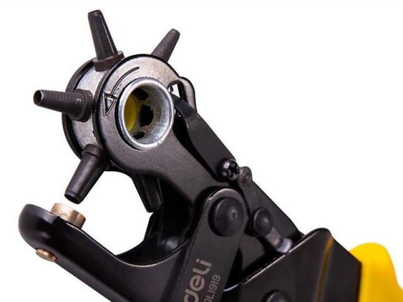 Пробійник Револьверного Типу - 2-4,5 мм. (круглі отвори) DELI