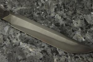 Клинок "Кузні Петра" (Федоряки) "Традиційний" (ромб) 120 (9ХС) - Зонне гартування.