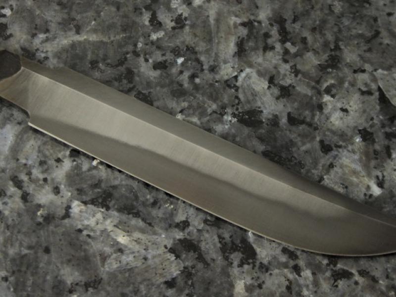 Клинок "Кузні Петра" (Федоряки) "Традиційний" (ромб) 120 (9ХС) - Зонне гартування.