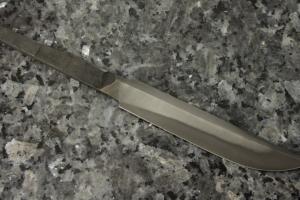 Клинок "Кузні Петра" (Федоряки) "Традиційний" (ромб) 120 (9ХС) - Зонне гартування.