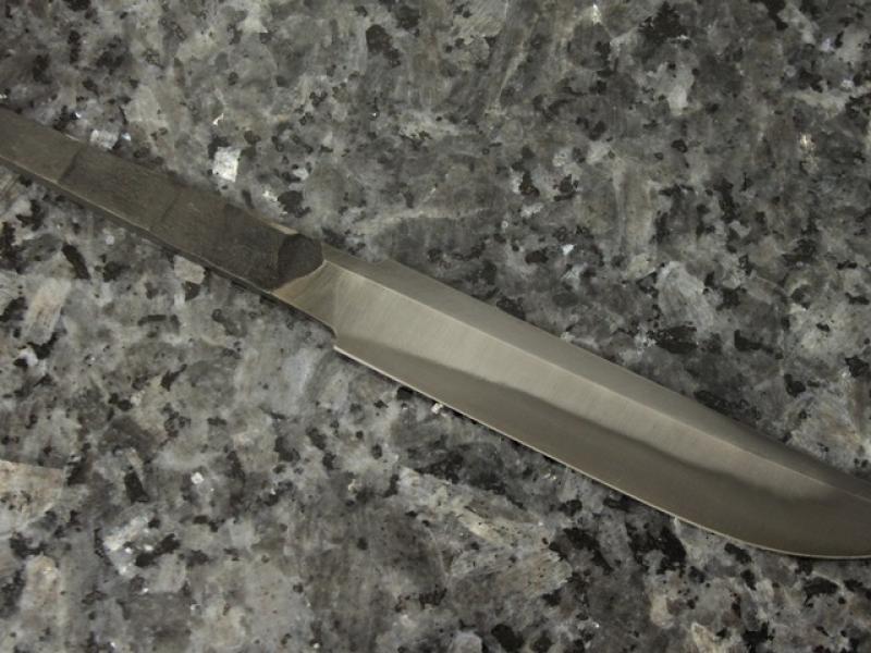 Клинок "Кузні Петра" (Федоряки) "Традиційний" (ромб) 120 (9ХС) - Зонне гартування.