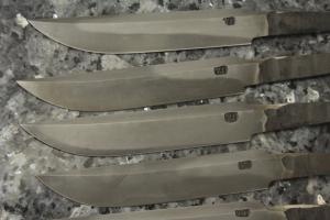 Клинок "Кузні Петра" (Федоряки) "Традиційний" (ромб) 120 (9ХС) - Зонне гартування.