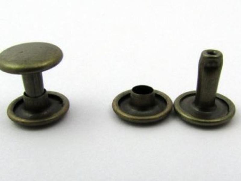 Заклепки "Антік" 9х9 - 10шт.