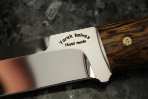 Ніж Ярослава Грибінця "Yarek Hunter" 120 - D2/Bocote