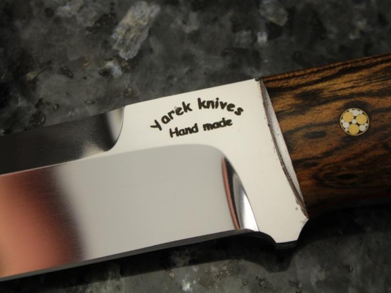 Ніж Ярослава Грибінця "Yarek Hunter" 120 - D2/Bocote