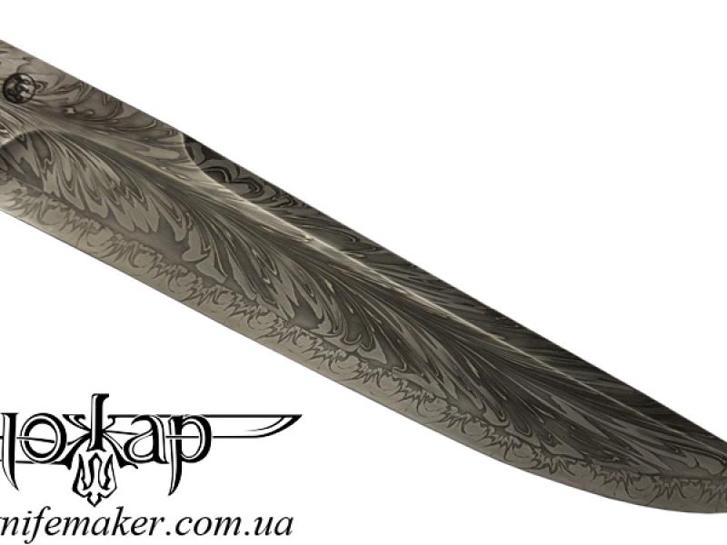 Авторський Клинок - VG-205 Bowie (Мозаїчний Дамаск) - "Дзета"