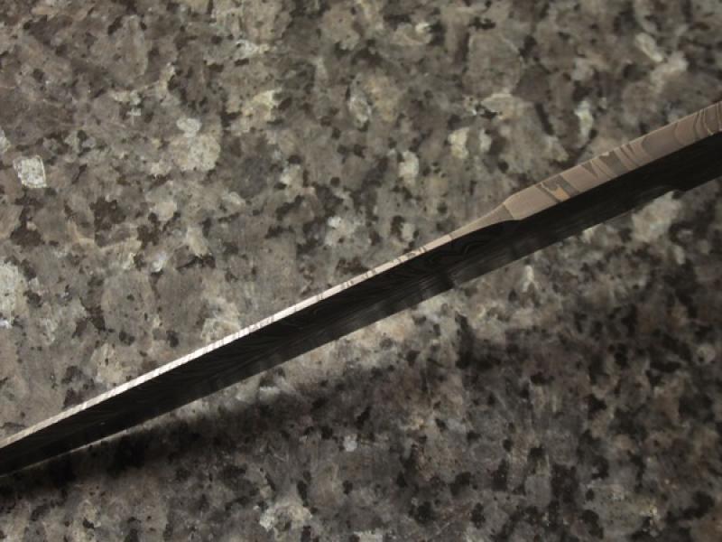 Авторський Клинок - VG-205 Bowie (Мозаїчний Дамаск) - "Дзета"