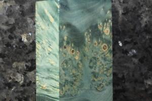 Стабілізований кленовий кап - брусок №33