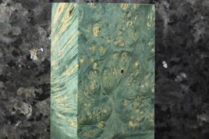 Стабілізований кленовий кап - брусок №33