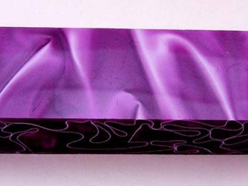 Брусок акриловий Пурпурово-Чорний