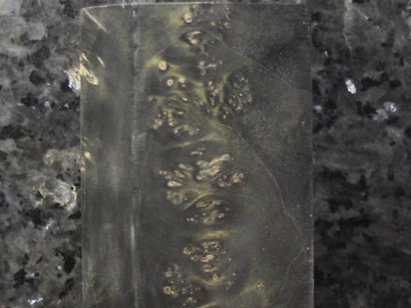 Стабілізований кленовий кап - брусок №52