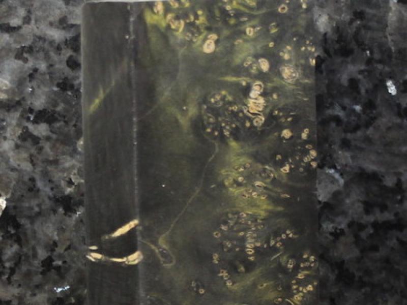 Стабілізований кленовий кап - брусок №52