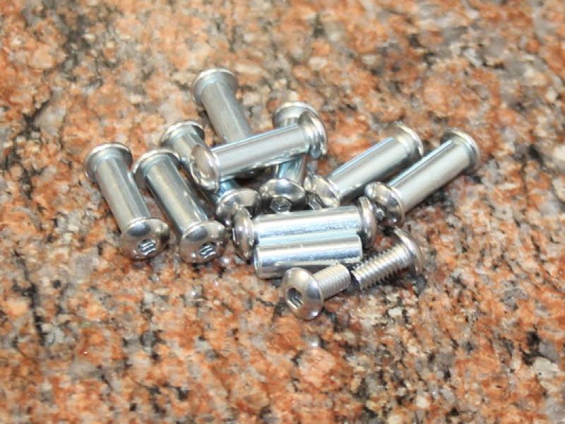 Стяжка Pivot "білі" Грибок 5 мм - (Україна). - 10 шт.