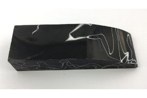 Брусок акриловий Чорний з Білим