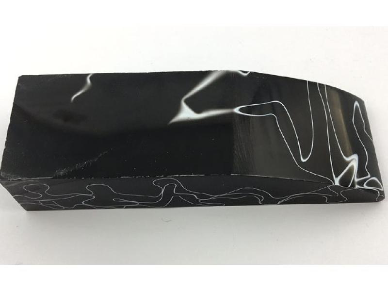 Брусок акриловий Чорний з Білим