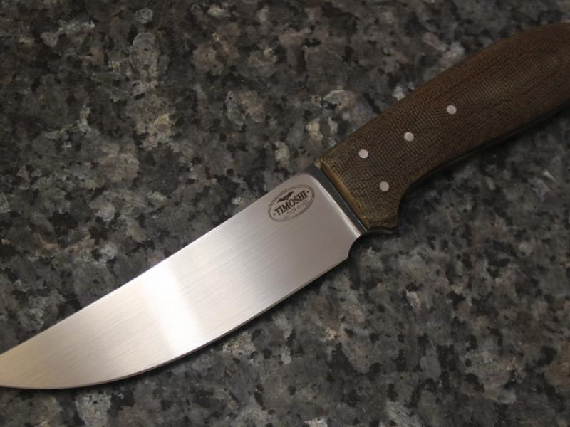 Ніж - за мотивами Phil Whilson 120 - RWL-34/OD-Green Micarta