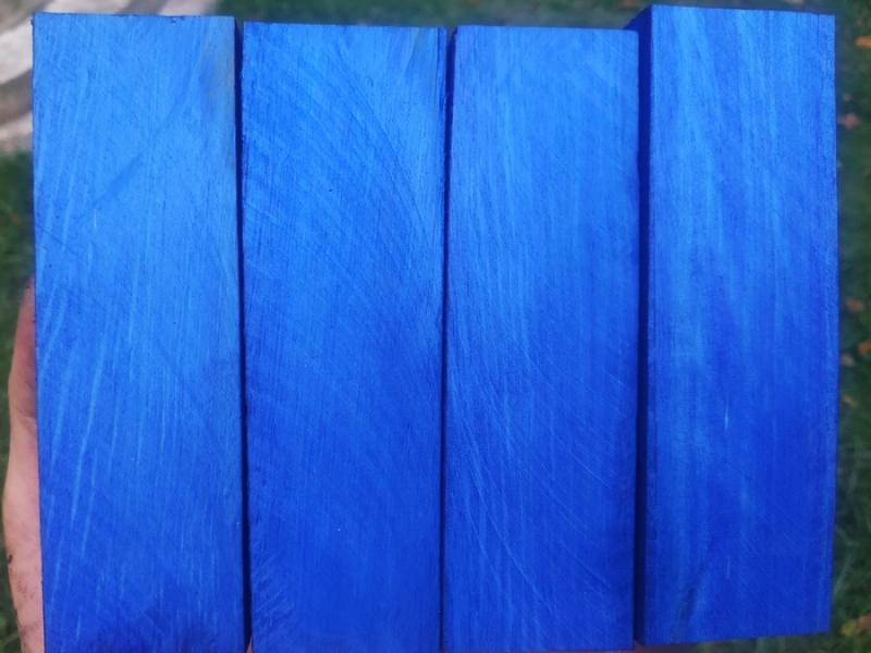 Брусок Граб тонований - Синій