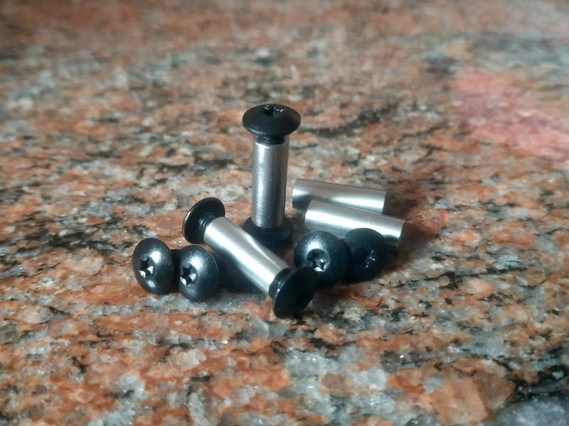 Стяжка Pivot чорна "Грибок" - 5 мм  - 10 шт.