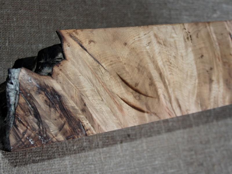 Кап Киргизького горіху "Золотистий" - Брусок №27 - 90x110x250 мм.