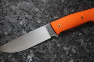 Ніж - Timoshin Outdoor Heavy Duty 120 - RWL-34 (Кріо)/Orange G-10