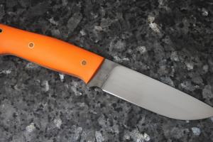 Ніж - Timoshin Outdoor Heavy Duty 120 - RWL-34 (Кріо)/Orange G-10