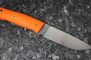 Ніж - Timoshin Outdoor Heavy Duty 120 - RWL-34 (Кріо)/Orange G-10