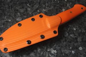 Ніж - Timoshin Outdoor Heavy Duty 120 - RWL-34 (Кріо)/Orange G-10