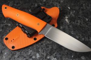 Ніж - Timoshin Outdoor Heavy Duty 120 - RWL-34 (Кріо)/Orange G-10