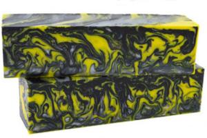 Брусок - Inlace - Yellow Damascus