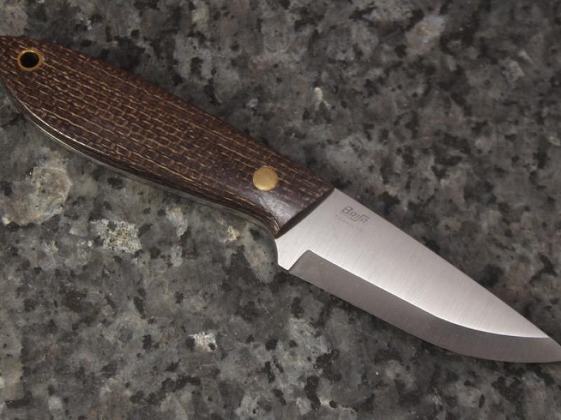 Ніж BRISA Bobtail 80/Bison Micarta