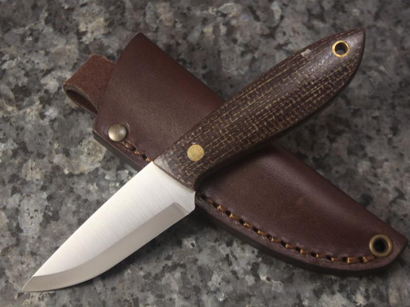 Ніж BRISA Bobtail 80/Bison Micarta