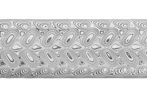 Damasteel "Hakkapella" - 3,2 х 26 х 300 мм.