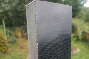 Брусок Micarta Canvas - Black