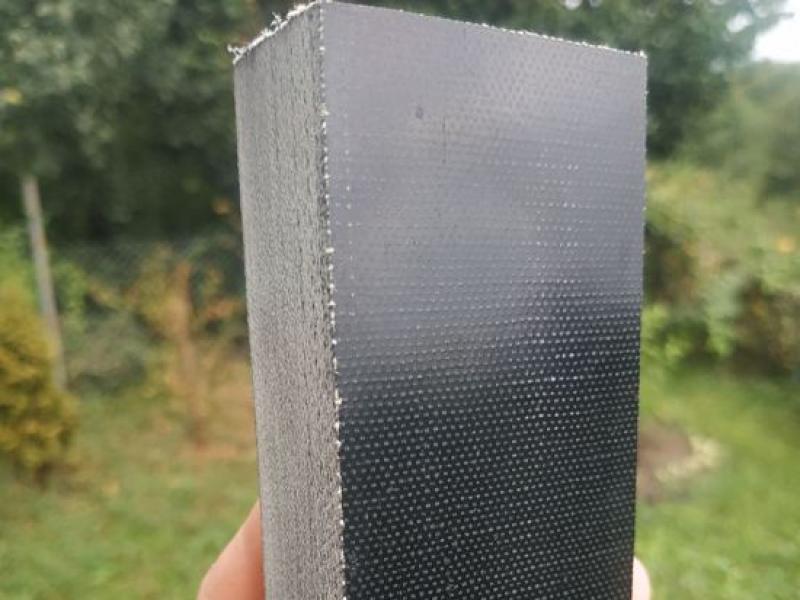 Брусок Micarta Canvas - Black