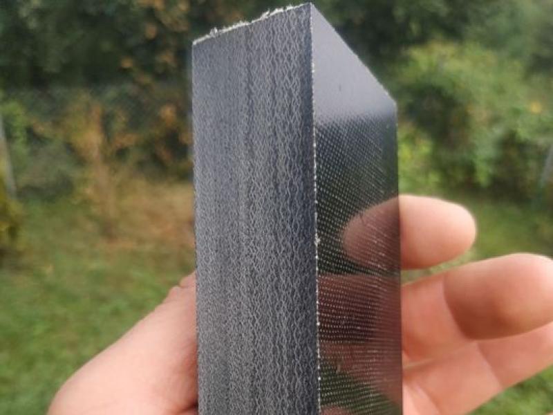 Брусок Micarta Canvas - Black