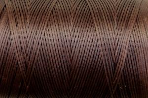 Нитка воскована поліестерова коричнева 1 мм - 100 м.