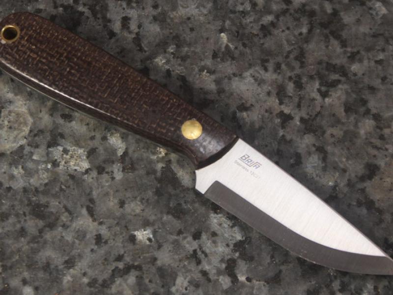 Ніж Brisa Necker 70 - Bison Jute Micarta