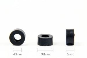 Проставка резинова кругла - 5 мм - 10 шт.