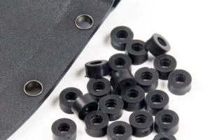 Проставка резинова кругла - 5 мм - 10 шт.