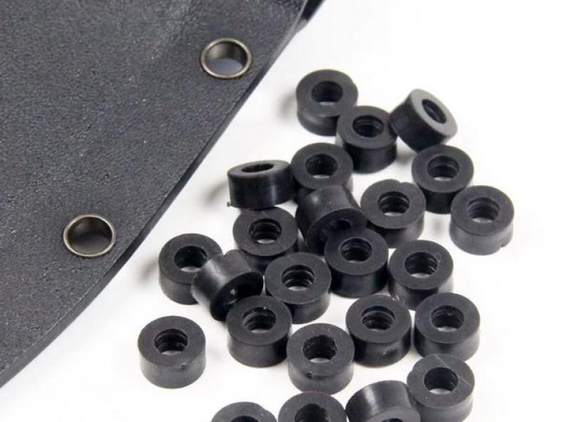 Проставка резинова кругла - 5 мм - 10 шт.