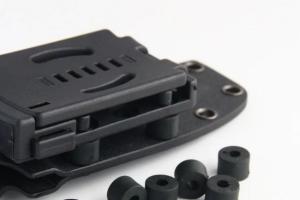 Проставка резинова кругла - 9 мм - 10 шт.