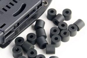 Проставка резинова кругла - 11 мм - 10 шт.