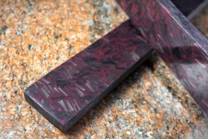 Накладки Carbon Fiber Shred - Black/Red