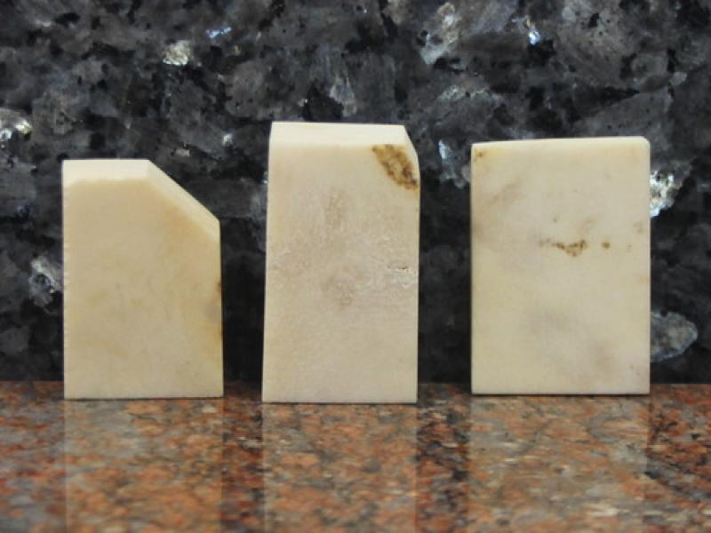 Ріг лосиний стабілізований - Проставка Прямокутна (ІІ)