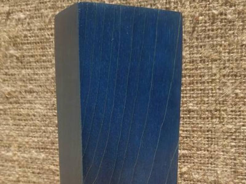 Брусок - Явір стабілізований - Stab Wood Lab - Лазуровий