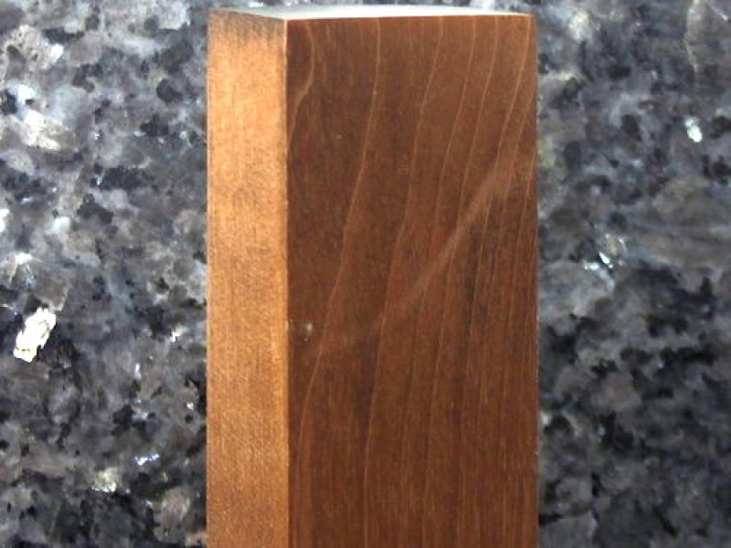 Брусок - Явір стабілізований - Stab Wood Lab - св. коричнеий